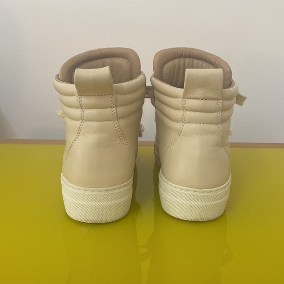 Helmut Lang Leather Hightop Sneakers - Picture 4 of 9